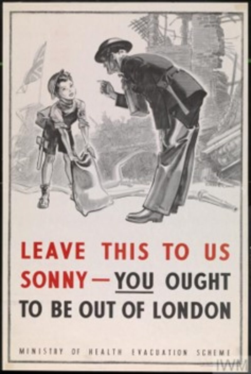 WW2 Evacuation poster