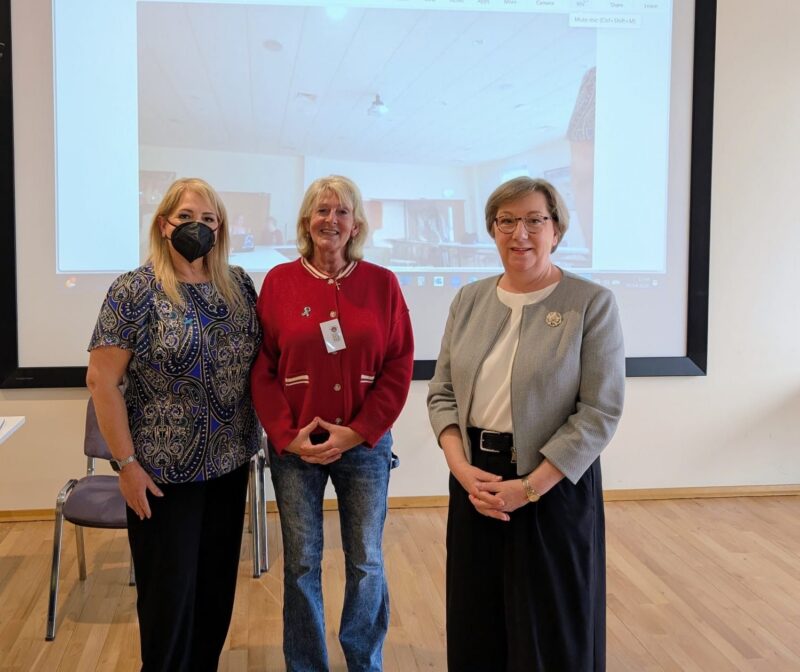 Samantha Dixon MBE MP at the Long Covid Clinic