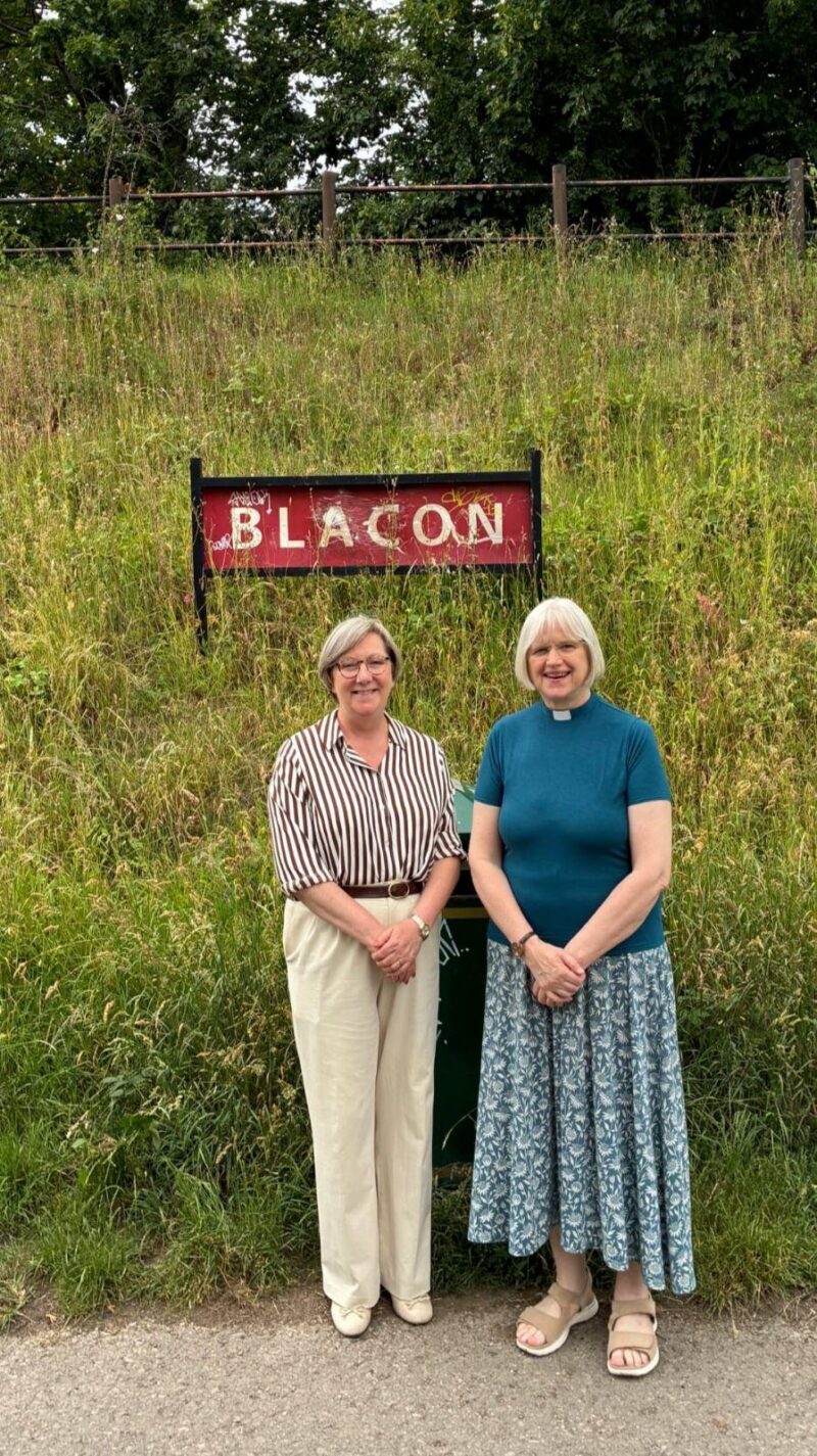 Sam Dixon MP and New Chair Of Blacon Pride in Place Board Tina Upton